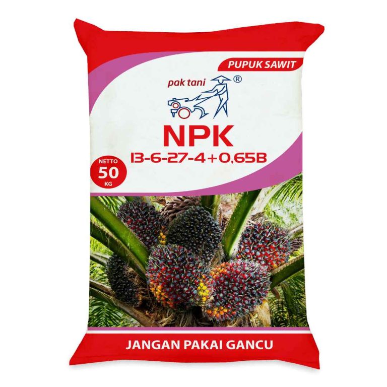 NPK Sawit 13-6-27-4 + 0.65 B - Saprotan Utama